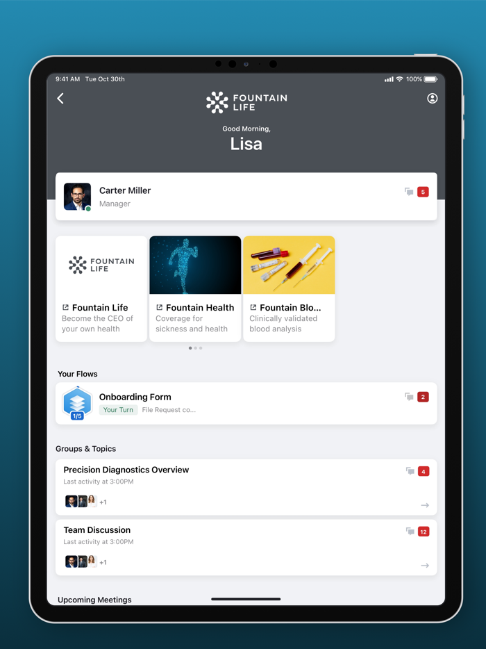 Fountain Life Journey Portal