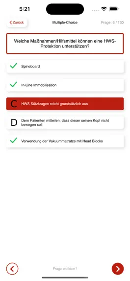 Game screenshot Prüfungshilfe Notfallsanitäter hack