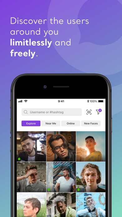 gloxy - Gay Chat & Dating Screenshot