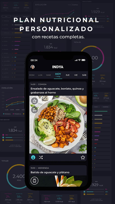 Screenshot #2 for INDYA I Nutrición deportiva