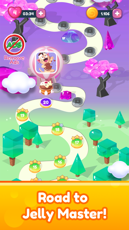 #1. Jelly Rush: Puzzle Master (iOS) By: Arif Berkay Tandogan