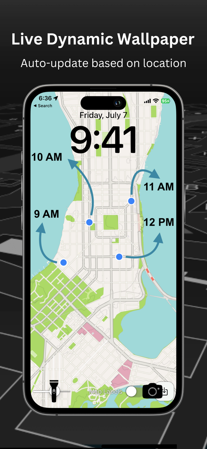 Mapsy Wallpaper 3D Maps Live