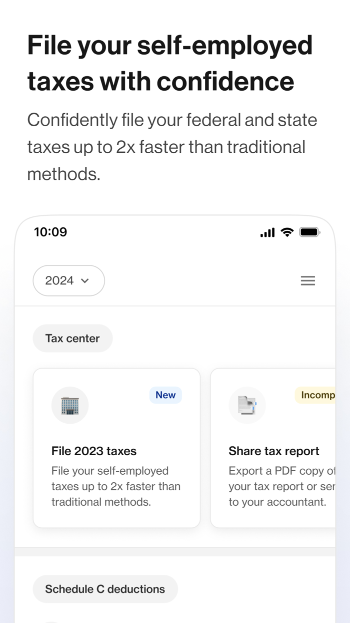 Benji Self-Employed Taxes