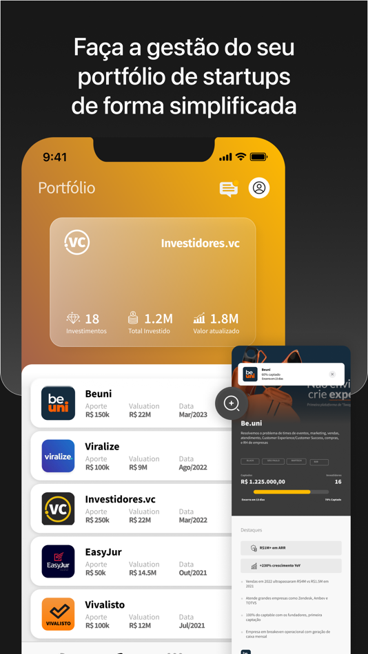 #2. Deals.vc (iOS) By: Investidores.vc LTDA