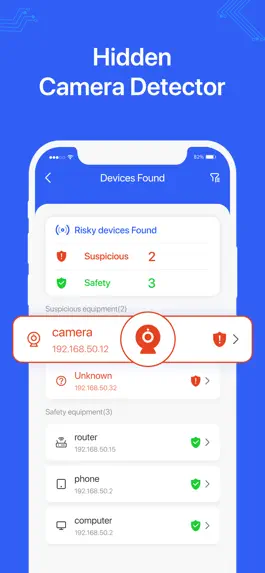 Game screenshot Hidden Camera Detector Lite mod apk
