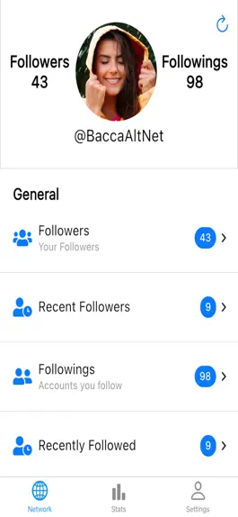 Game screenshot Stats + for Twitter Отписаться mod apk