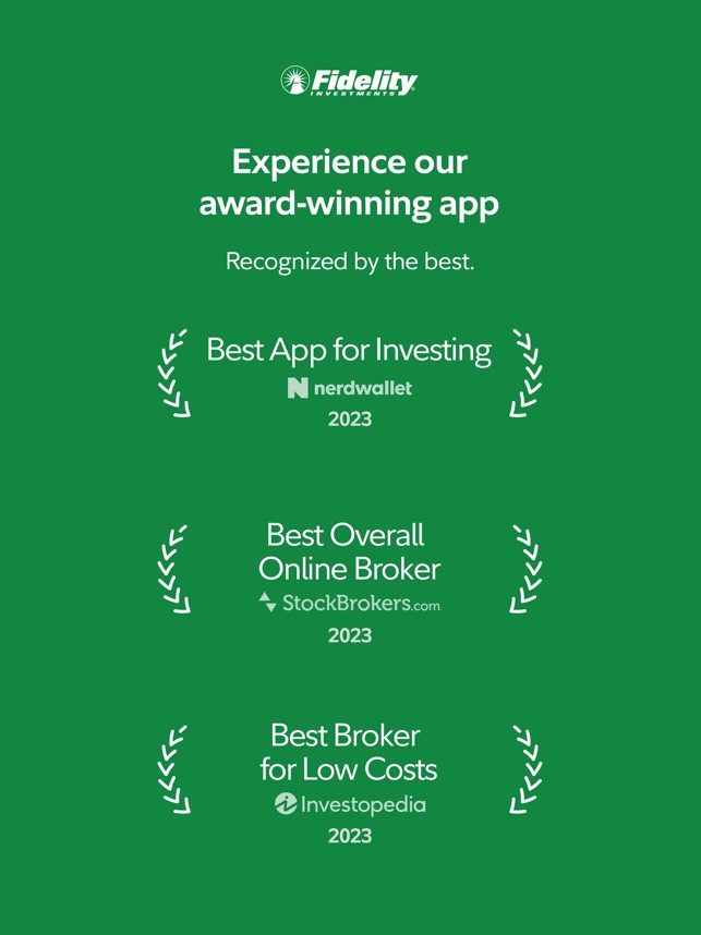 Fidelity Investments on the App Store