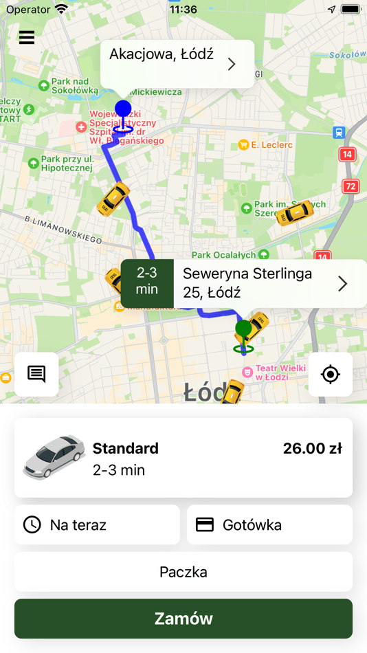 Taxi Zagłębie - 4.1.14 - (iOS)
