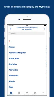 greek and roman dictionaries iphone screenshot 1