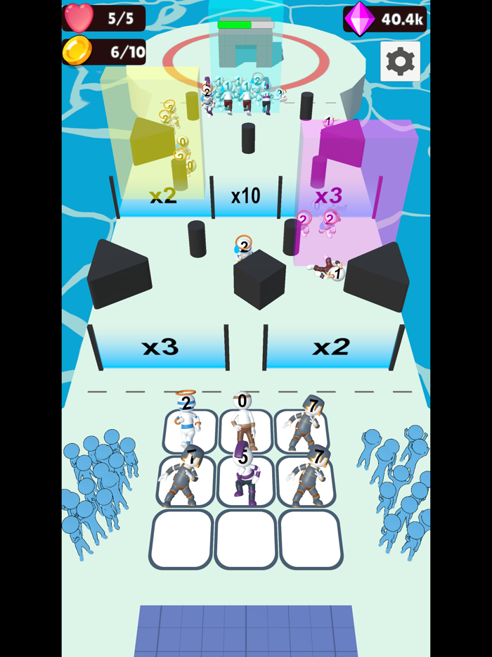 Push Battle - Merge Tactics