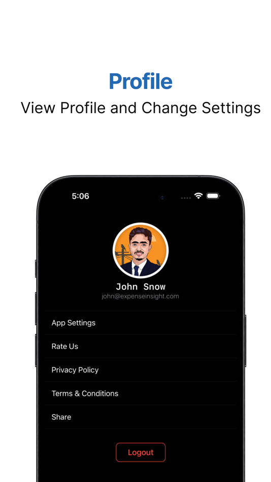 #9. ExpenseInsight (iOS) 由: Muhammad Umair Muhammad Sharif