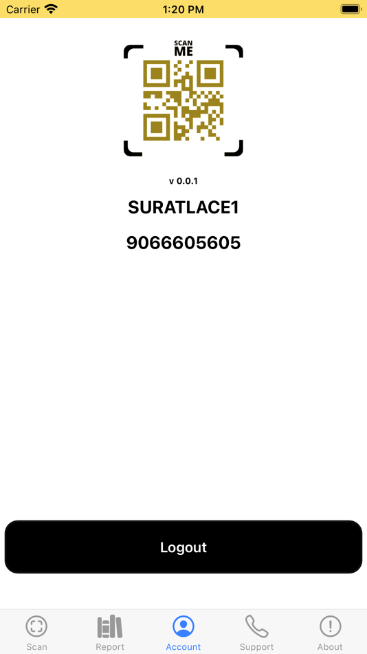 #5. SCAN ME - Entry pass scanner (iOS) By: V THINK SOLUTION