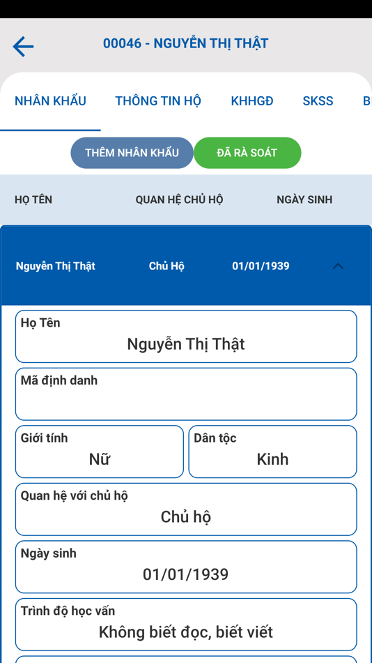 #5. Điều tra Dân số (iOS) 由: Vietnam Posts and Telecommunications Group