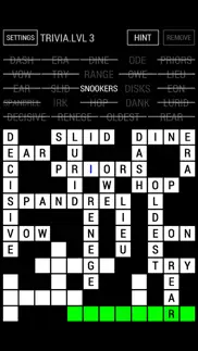 fill-in crossword puzzle iphone screenshot 3