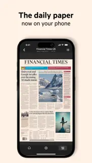 ft digital edition iphone screenshot 1