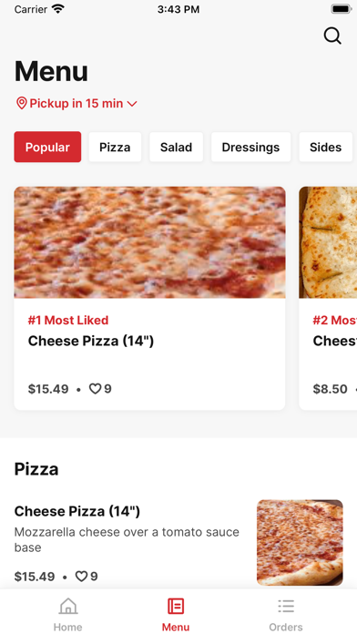 Vito's Midtown Pizza Screenshot