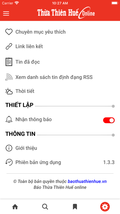 Bao Thua Thien Hue Screenshot