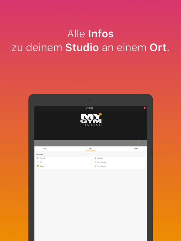 Screenshot #6 pour MYGYM Training DE