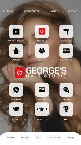 Game screenshot George's Hair Studio apk