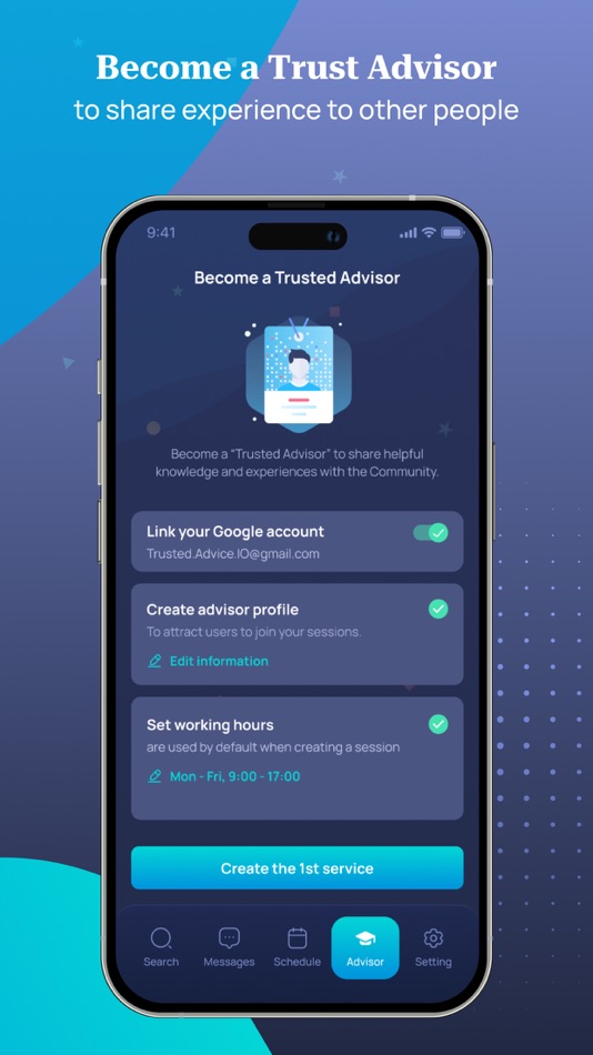 #7. Trust Advice: connect Advisor (iOS) 由: Thanh Le Van
