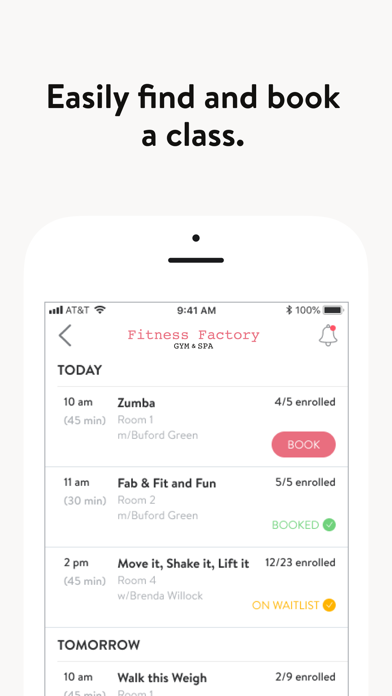 Fitness Factory Gym and Spa Screenshot