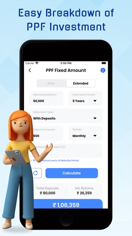 PPF Investment Calculator screenshot-3