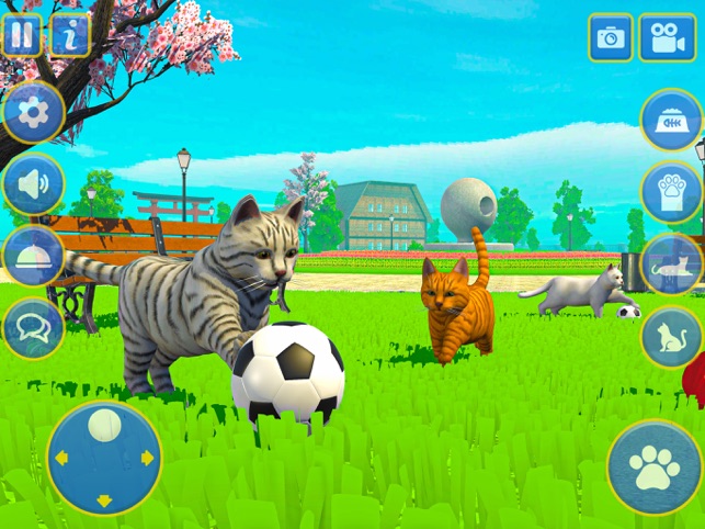 Jogo do gatinho 3d, simulador de gato e cachorro, Virtual Puppy