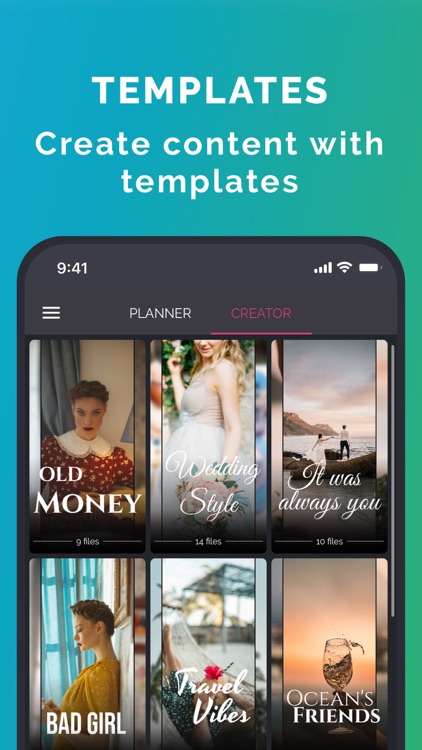 Garny: Preview for Instagram