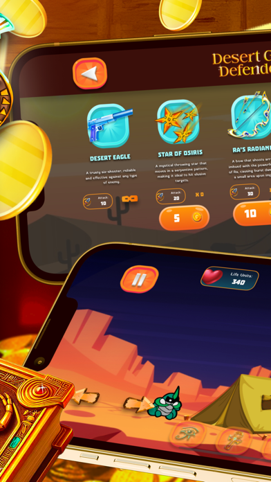 Book of Gold Defenders Screenshot