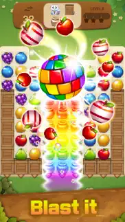 fruits magic : match 3 puzzle iphone screenshot 2