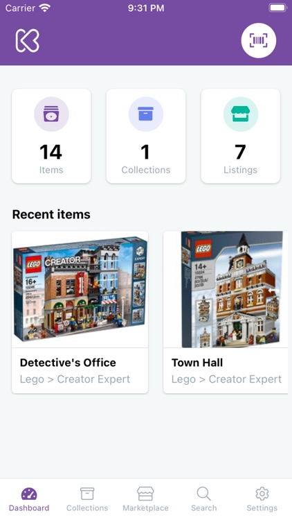 Kolekto - the inventory app