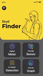How to cancel & delete stud finder゜ 2