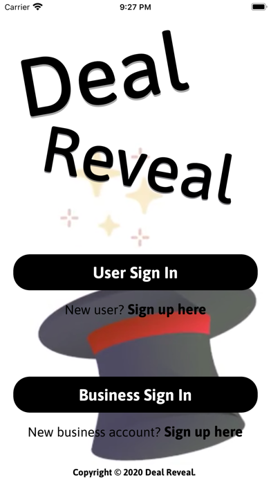 Deal Reveal Screenshot