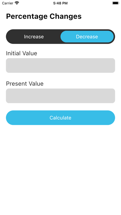 Percentage Change Calculator ▽ | Apps | 148Apps