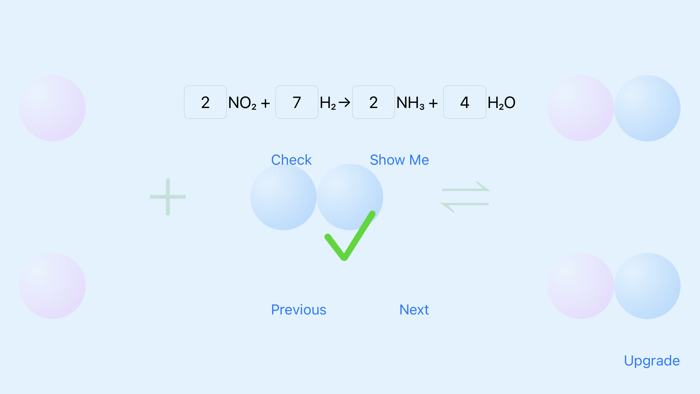 Interactive Equation Balancer
