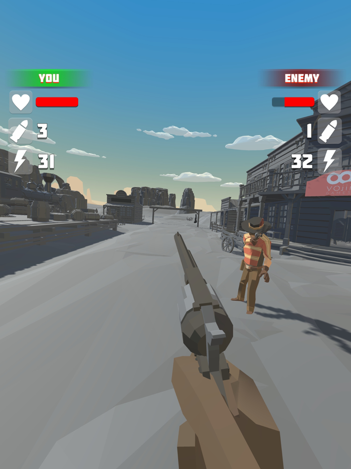 Cowboy Shooter Puzzle