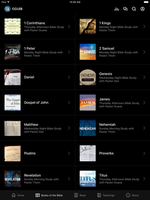 Calvary Chapel Lebanon PA iPad screenshot 2 - Education app