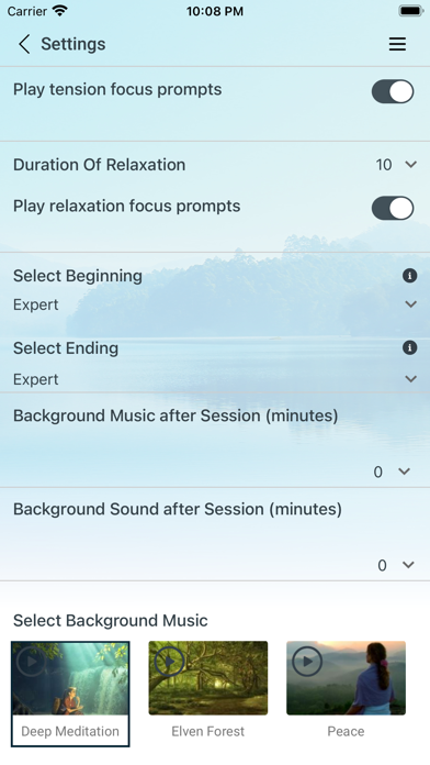 Misophonia Muscle Relaxation Screenshot