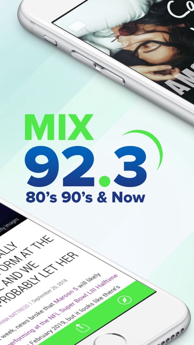 Mix 92.3 Screenshot
