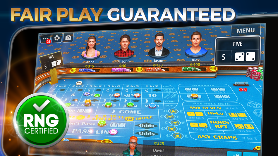 Vegas Craps by Pokerist - 61.3.0 - (iOS)