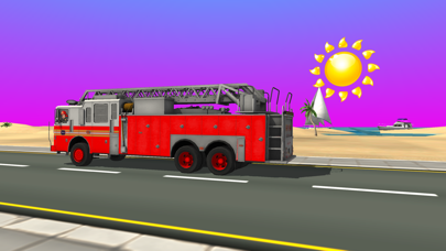 Fire Truck Race & Rescue 2! Screenshot