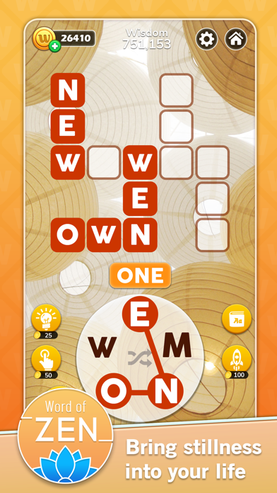 Word of Zen - CrossWord Screenshot