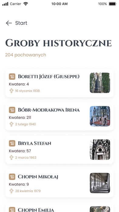Stare Powązki Screenshot