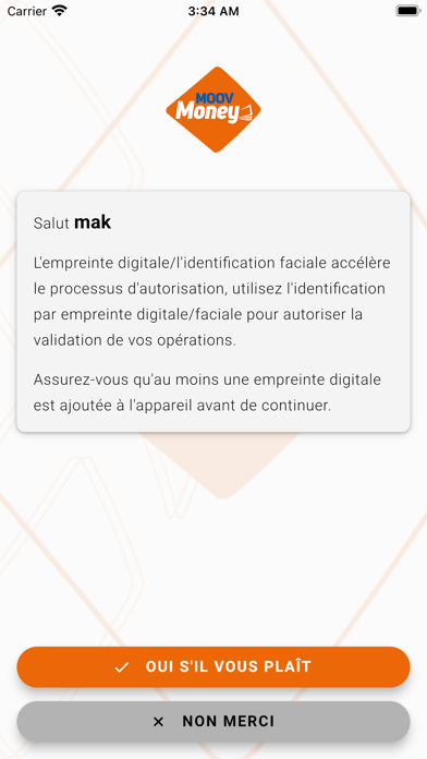 Moov Money Benin Screenshot
