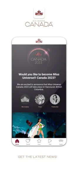 Game screenshot Miss Universe Canada apk