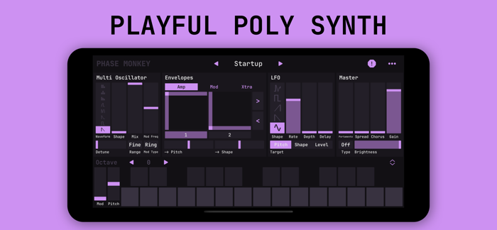 Phase Monkey — Poly Synth