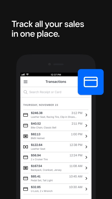 Square Point of Sale (POS) Screenshot