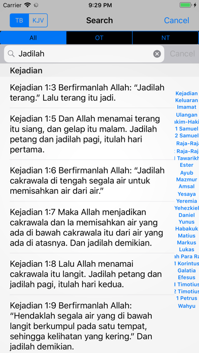 Indonesian Audio Bible Alkitab Screenshot