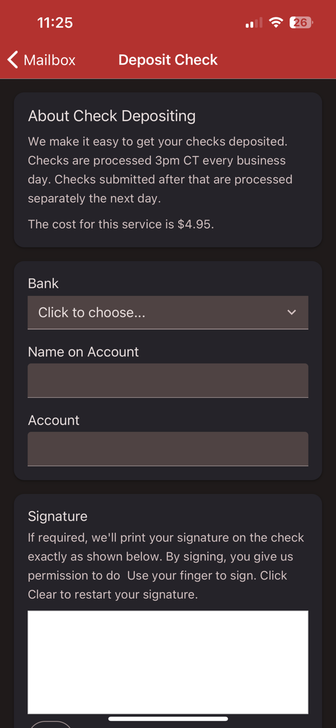 Good Sam Mail Service