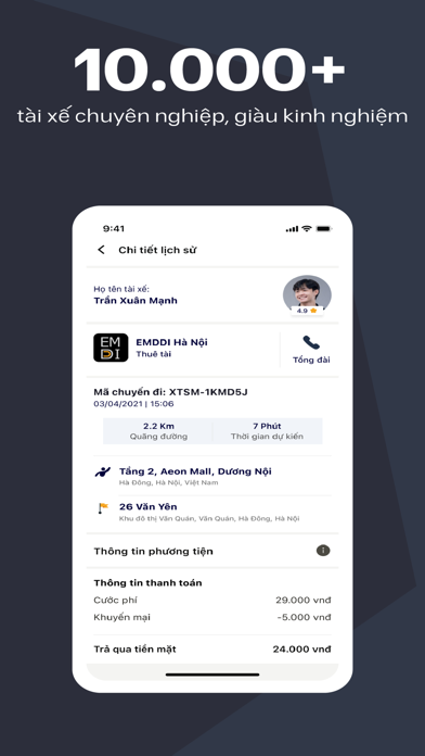 Emddi - Taxi Việt Screenshot